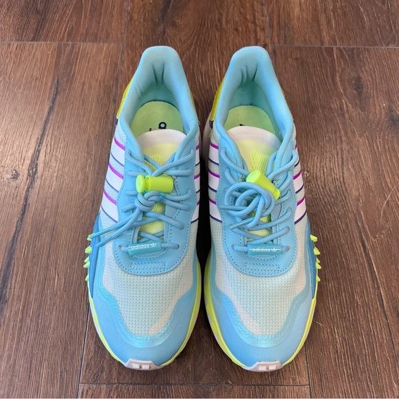 Adidas Choigo Hazy Sky Hi-Res Yellow SZ 8 - Picture 2 of 8